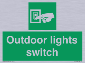 SV10574: Outdoor lights switch