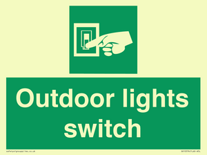 SV10574: Outdoor lights switch