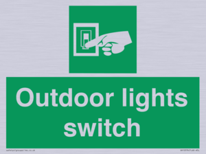SV10574: Outdoor lights switch