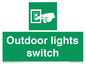 SV10574: Outdoor lights switch