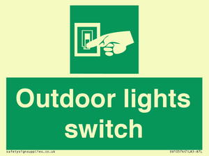SV10574: Outdoor lights switch