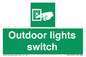 SV10574: Outdoor lights switch