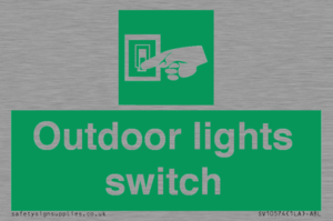 SV10574: Outdoor lights switch