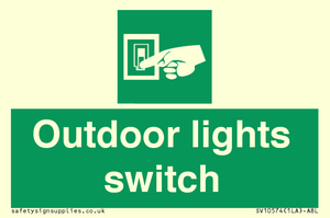SV10574: Outdoor lights switch