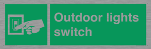 SV10574: Outdoor lights switch