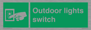 SV10574: Outdoor lights switch