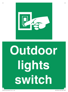 SV10574: Outdoor lights switch