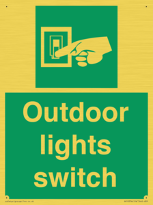 SV10574: Outdoor lights switch