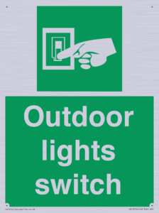 SV10574: Outdoor lights switch