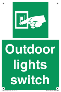 SV10574: Outdoor lights switch