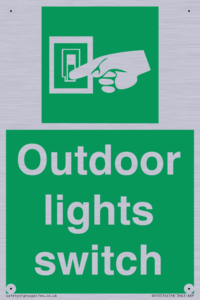 SV10574: Outdoor lights switch