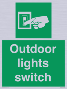 SV10574: Outdoor lights switch