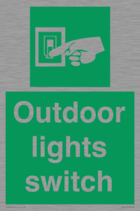 SV10574: Outdoor lights switch