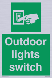 SV10574: Outdoor lights switch