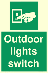 SV10574: Outdoor lights switch