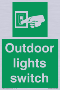 SV10574: Outdoor lights switch