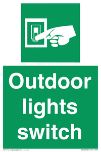 SV10574: Outdoor lights switch