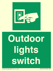 SV10574: Outdoor lights switch