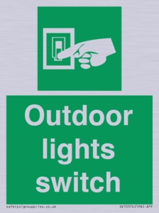 SV10574: Outdoor lights switch