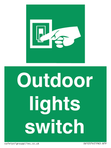 SV10574: Outdoor lights switch
