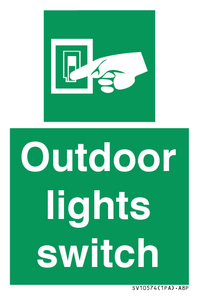 SV10574: Outdoor lights switch