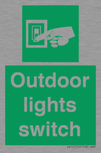 SV10574: Outdoor lights switch