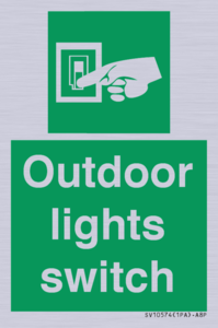 SV10574: Outdoor lights switch