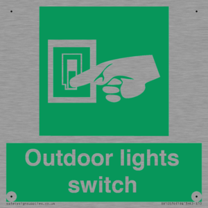 SV10574: Outdoor lights switch