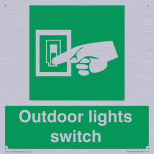 SV10574: Outdoor lights switch