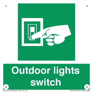 SV10574: Outdoor lights switch