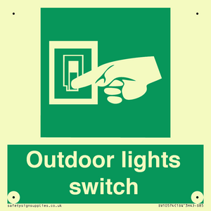SV10574: Outdoor lights switch