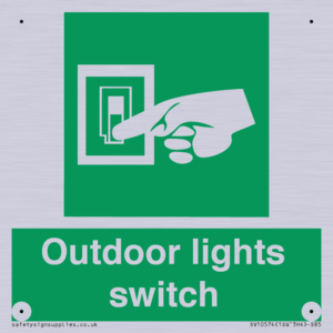 SV10574: Outdoor lights switch