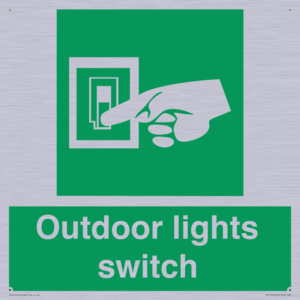 SV10574: Outdoor lights switch