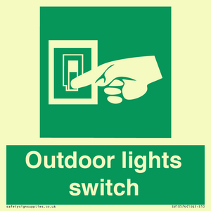 SV10574: Outdoor lights switch