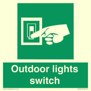 SV10574: Outdoor lights switch