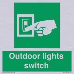 SV10574: Outdoor lights switch