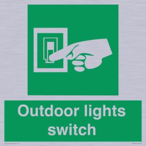SV10574: Outdoor lights switch