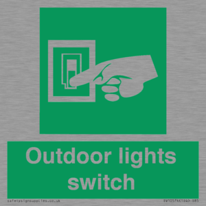 SV10574: Outdoor lights switch