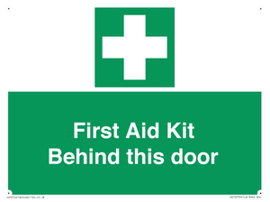 SV10779: First Aid Kit Behind this door