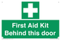 SV10779: First Aid Kit Behind this door