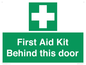 SV10779: First Aid Kit Behind this door