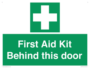 SV10779: First Aid Kit Behind this door