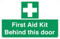 SV10779: First Aid Kit Behind this door