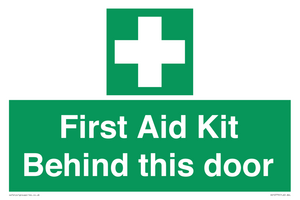 SV10779: First Aid Kit Behind this door