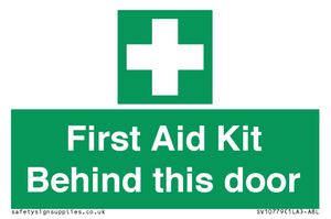 SV10779: First Aid Kit Behind this door