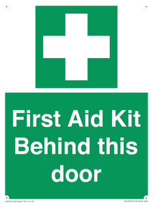 SV10779: First Aid Kit Behind this door
