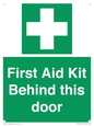 SV10779: First Aid Kit Behind this door