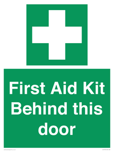 SV10779: First Aid Kit Behind this door