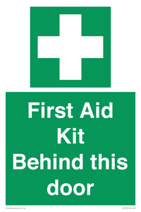 SV10779: First Aid Kit Behind this door