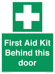 SV10779: First Aid Kit Behind this door